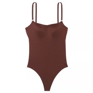 NWOT Victoria's Secret Bodysuit Feathersoft. Size M-DD (bra size)